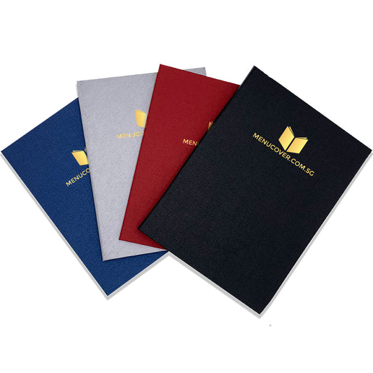 Linen Paper Standard Menu Cover